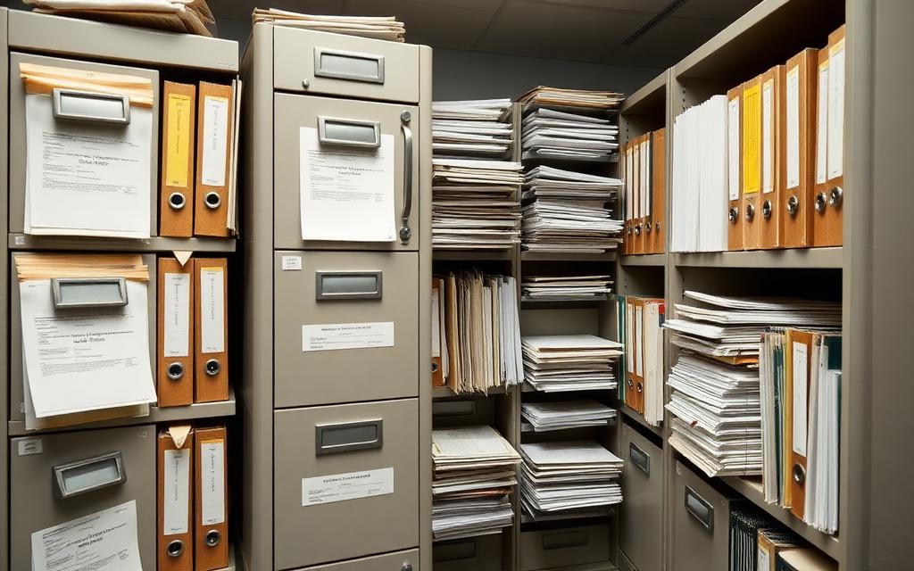 Archives administratives et institutionnelles organisées
